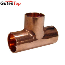 GutenTop High Quality 22mm Copper Pipe Fitting of Equal Tee 3 way